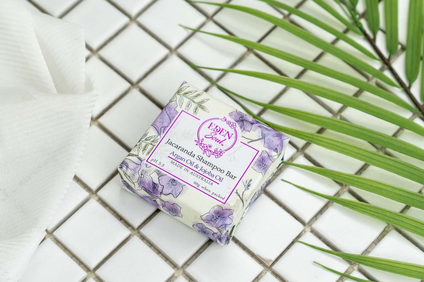 Eden Soul Jacaranda Shampoo Bar