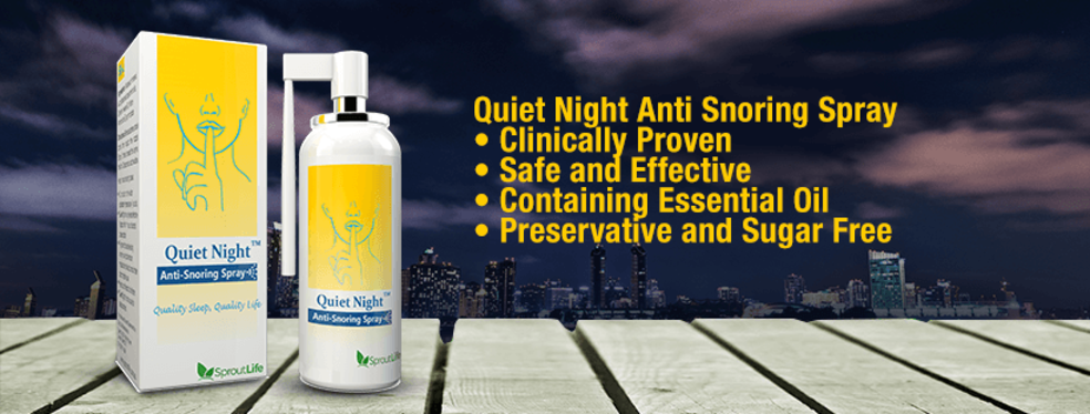 Quiet Night Anti Snoring Spray